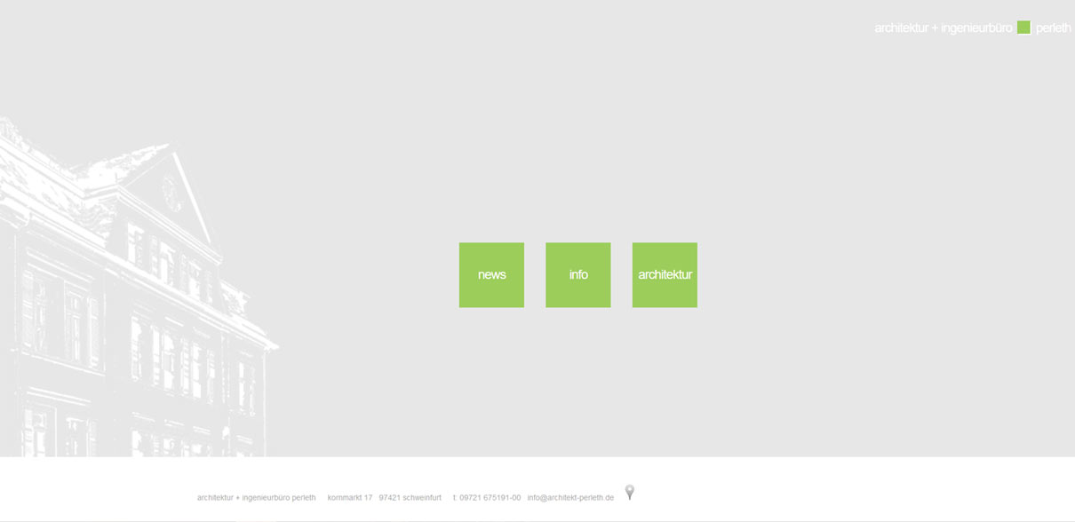 Architekt Perleth in Schweinfurt