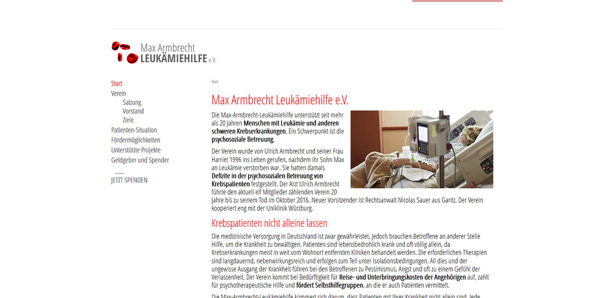 Max Armbrecht Leukämiehilfe e.V. in Bad Kissingen