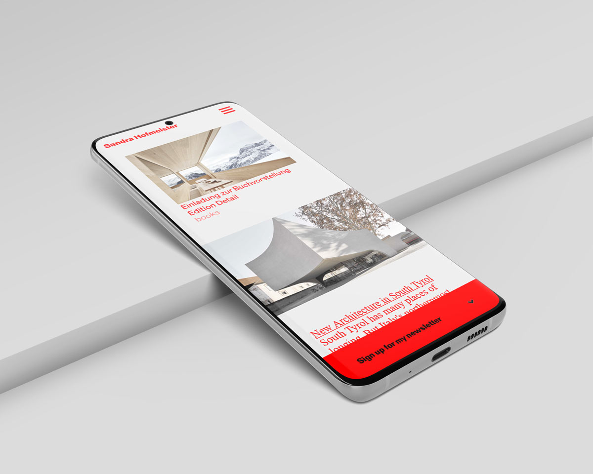 Autorin Sandra Hofmeister in München