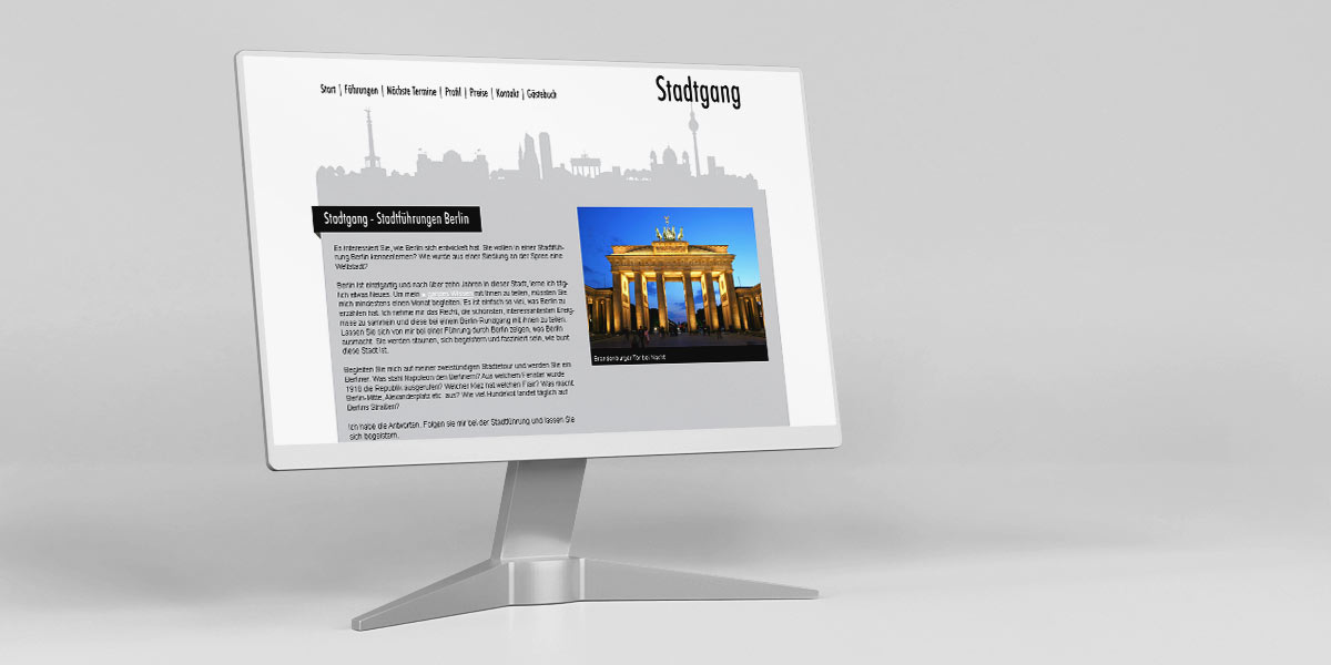 Stadtführer "Stadtgang" in Berlin