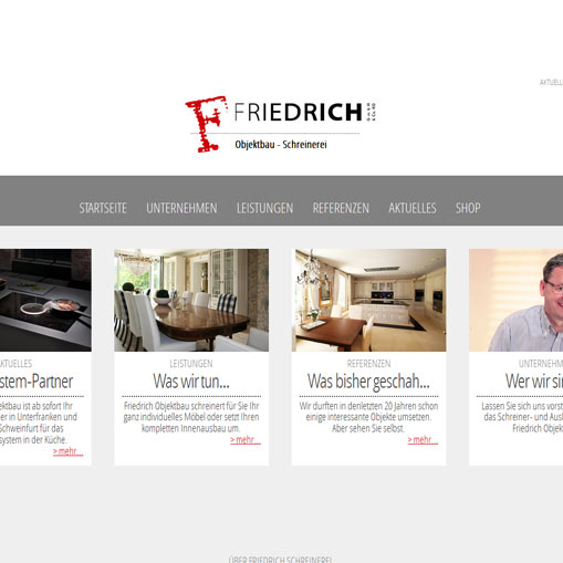 Webdesign Objektbauer