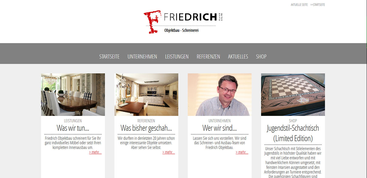 Schreinerei und Objektbau Friedrich Schonungen | 2015