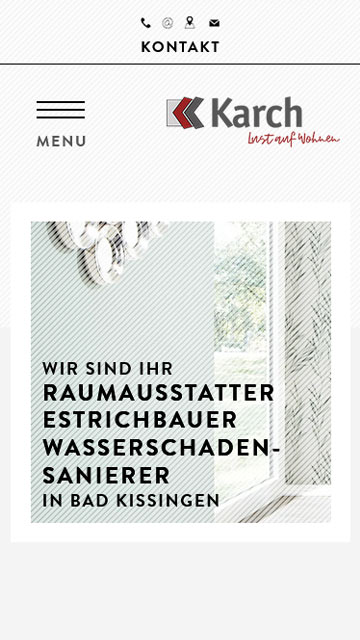 Mobilversion Karch Raumausstattung Arnshausen