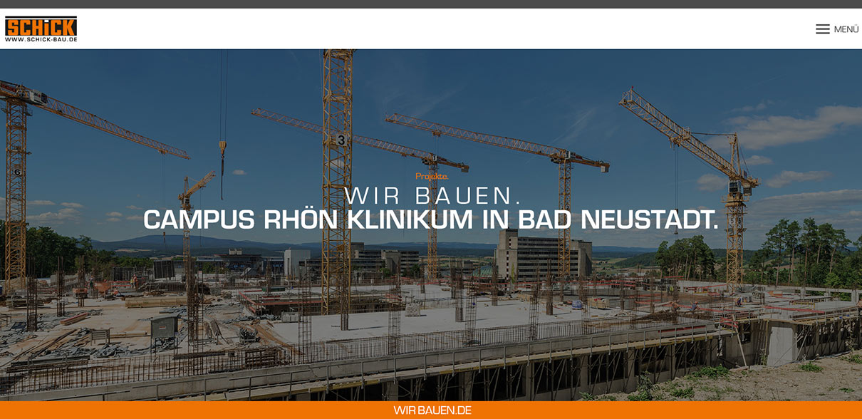 Bauunternehmen Schick Bad Kissingen 